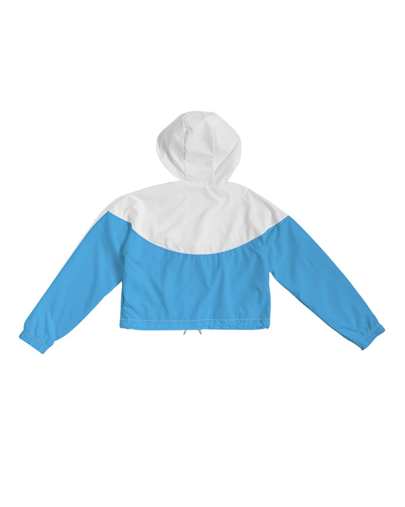 Women's Cropped Windbreaker - Sphere Five