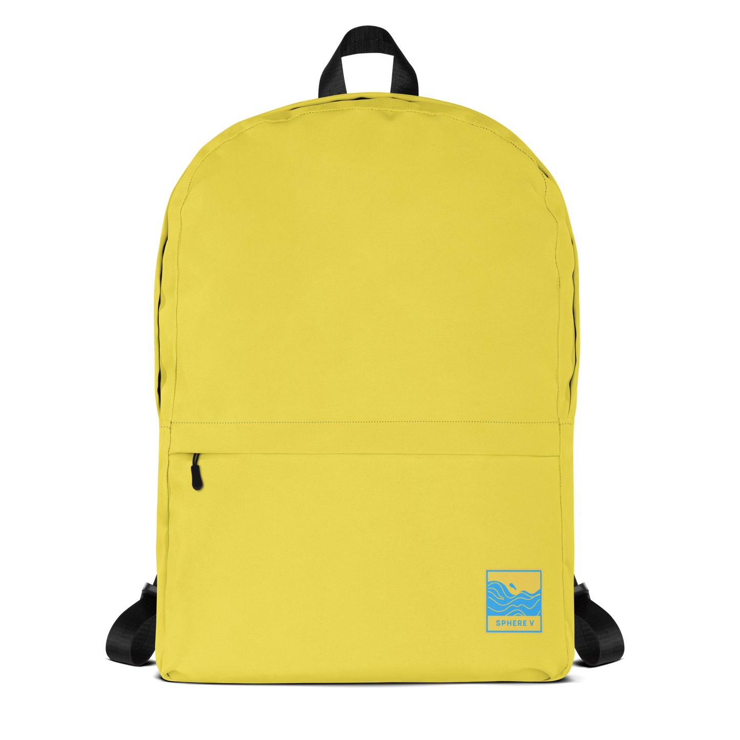 yellow backpack