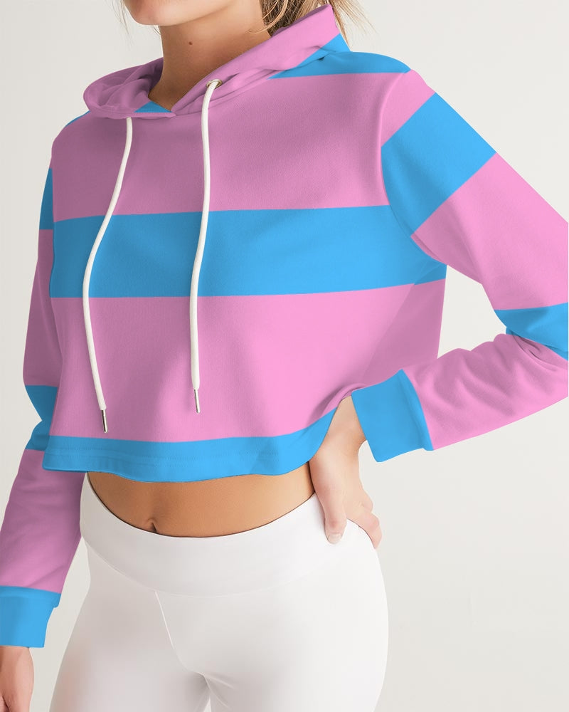Women's Cropped Hoodie - Sphere Five