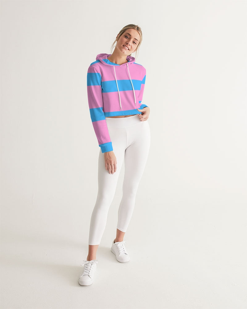 Women's Cropped Hoodie - Sphere Five