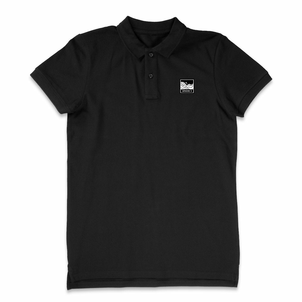 Men's Organic Cotton Pique Polo Shirt Sphere Five