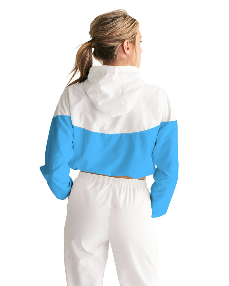 Women's Cropped Windbreaker - Sphere Five