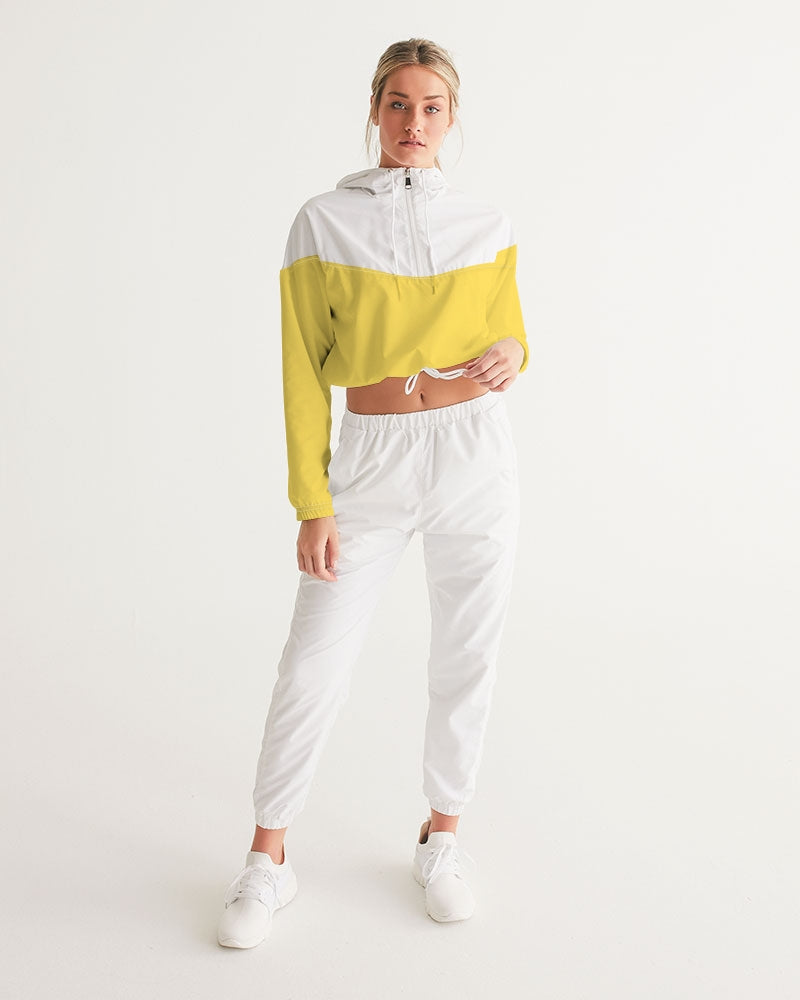 Women's Cropped Windbreaker - Sphere Five