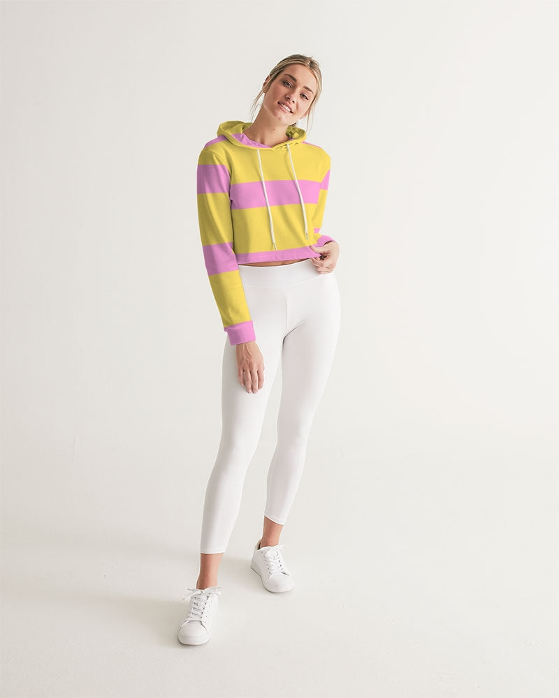 Women's Cropped Hoodie - Sphere Five