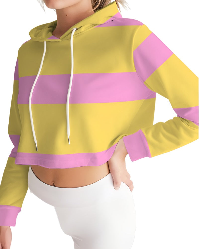 Women's Cropped Hoodie - Sphere Five