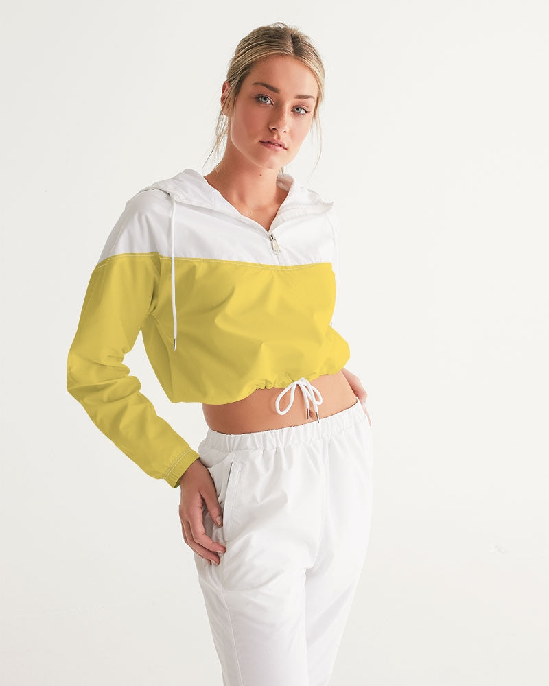 Women's Cropped Windbreaker - Sphere Five