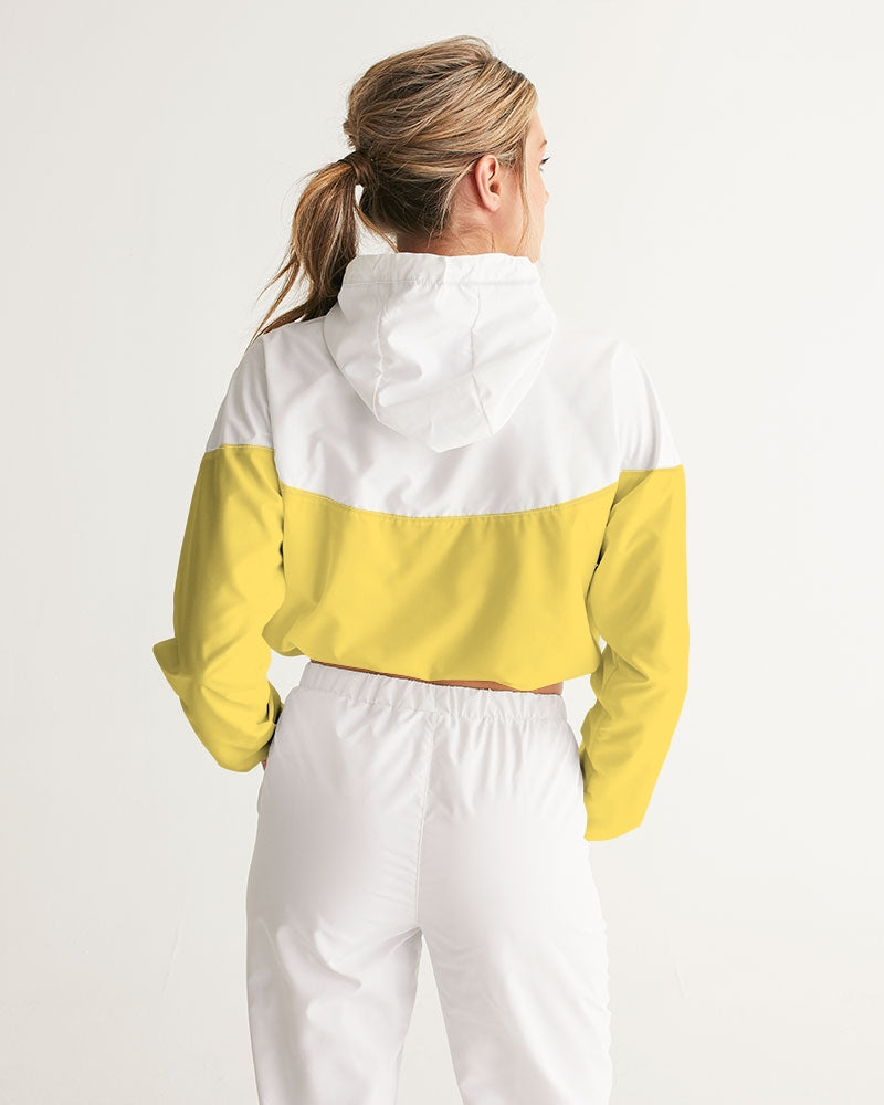 Women's Cropped Windbreaker - Sphere Five